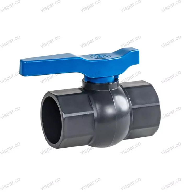 شیر توپی upvc چسبی ویسپار سایز 50
