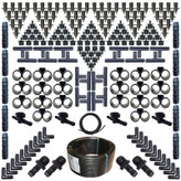 لوازم آبیاری قطره ای مدل X-200 مجموعه 200 عددی