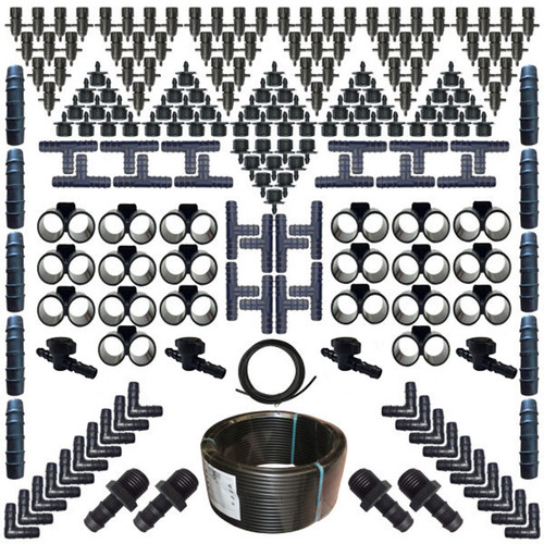 لوازم آبیاری قطره ای مدل X-200 مجموعه 200 عددی