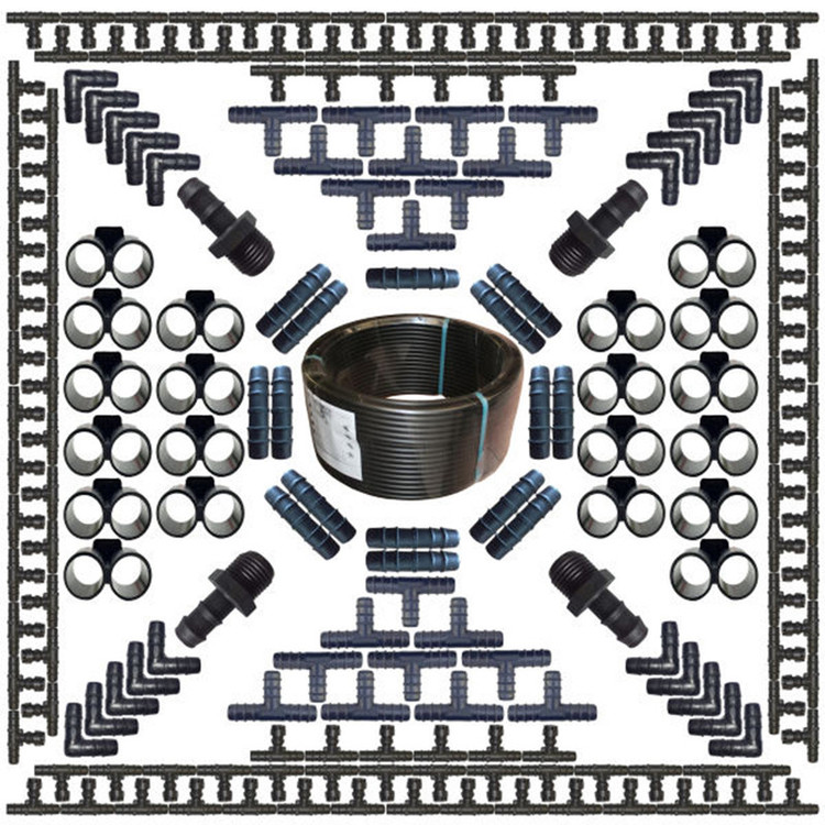 لوازم آبیاری قطره ای مدل Z-200 مجموعه 200 عددی