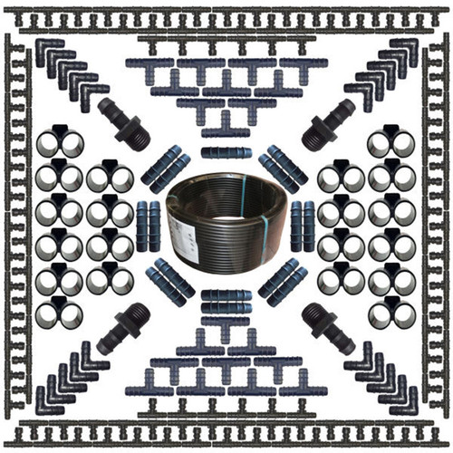 لوازم آبیاری قطره ای مدل Z-200 مجموعه 200 عددی