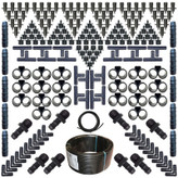 لوازم آبیاری قطره ای مدل Y-200 مجموعه 200 عددی