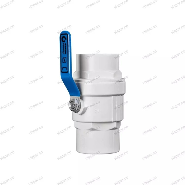 شیر توپی پرو وایت دسته فلزی 1/2 اینچ ویسپار