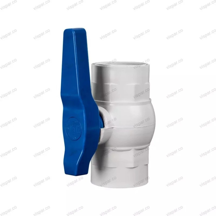 شیر توپی پرو وایت دسته پلیمری 3/4 اینچ ویسپار