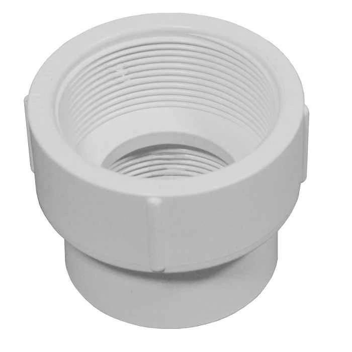 تبدیل گلدانی رزوه ای UPVC سایز 3/4 به 1/2 اینچ