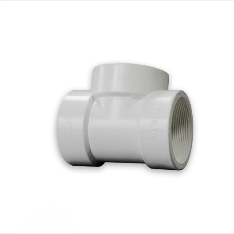 سه راه ماده رزوه ای U-PVC سایز 1.2 2 اینچ