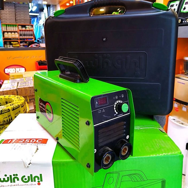 دستگاه جوش ایران ترانس  آمپر IT185D با کیف همراه