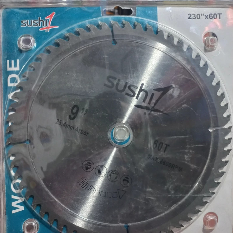 صفحه چوب بری 230 میلیمتر سوشی