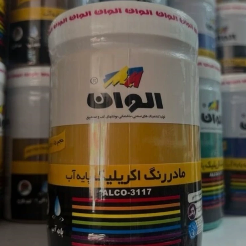 رنگ اکریلیک گل ماش 250 CC الوان