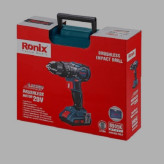 دریل شارژی رونیکس چکشی براشلس 20 ولت 8905k