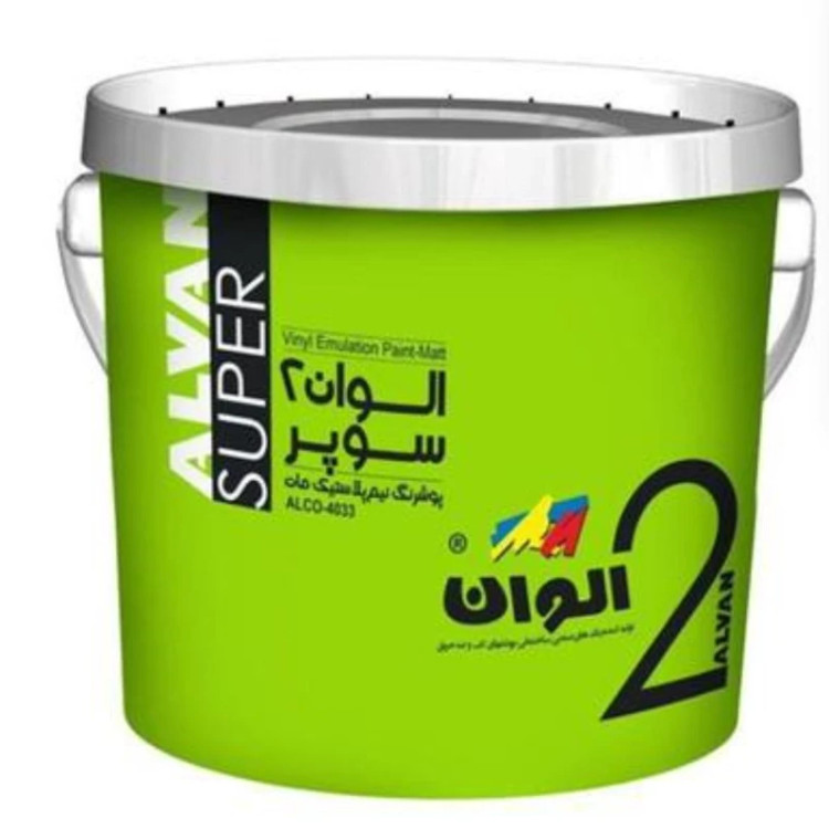 رنگ پلاستیک الوان 2 سوپر 12 کیلویی