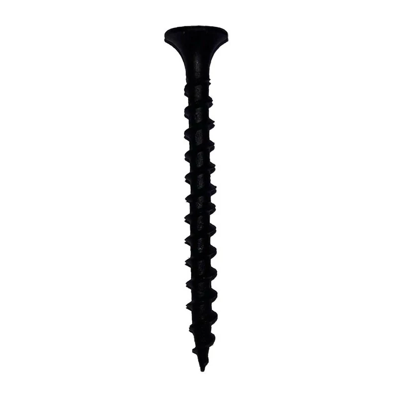 پیچ ام دی اف مشکی سایز 4 سانتی (بسته 20 عددی)
