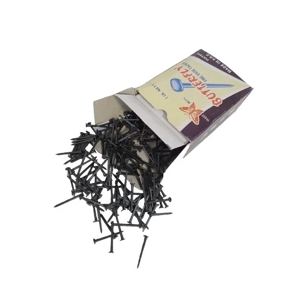 میخ کفاشی ته بنفش ریز سایز 5/8 بسته 450 گرمی