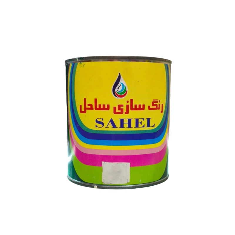 رنگ روغنی سفید براق یک کیلویی مدل ساحل