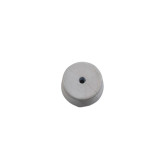 دستگیره کابینت مدل تک پیچ سفید مات پلاستیکی