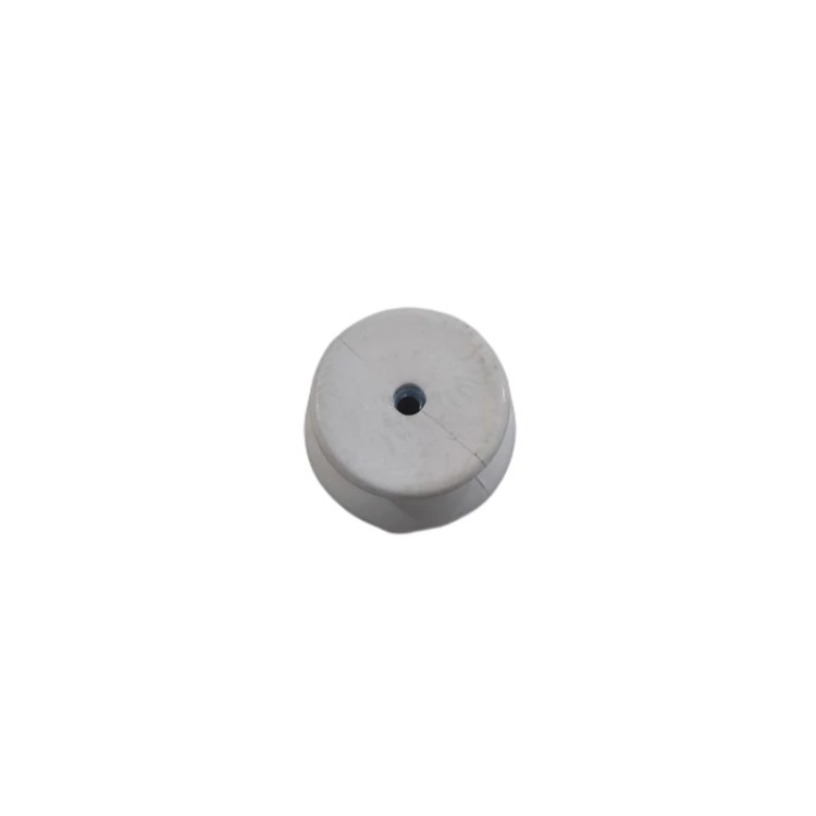دستگیره کابینت مدل تک پیچ سفید مات پلاستیکی