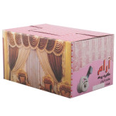 گیره پرده چرخ دار مدل آرام بسته 100 عددی