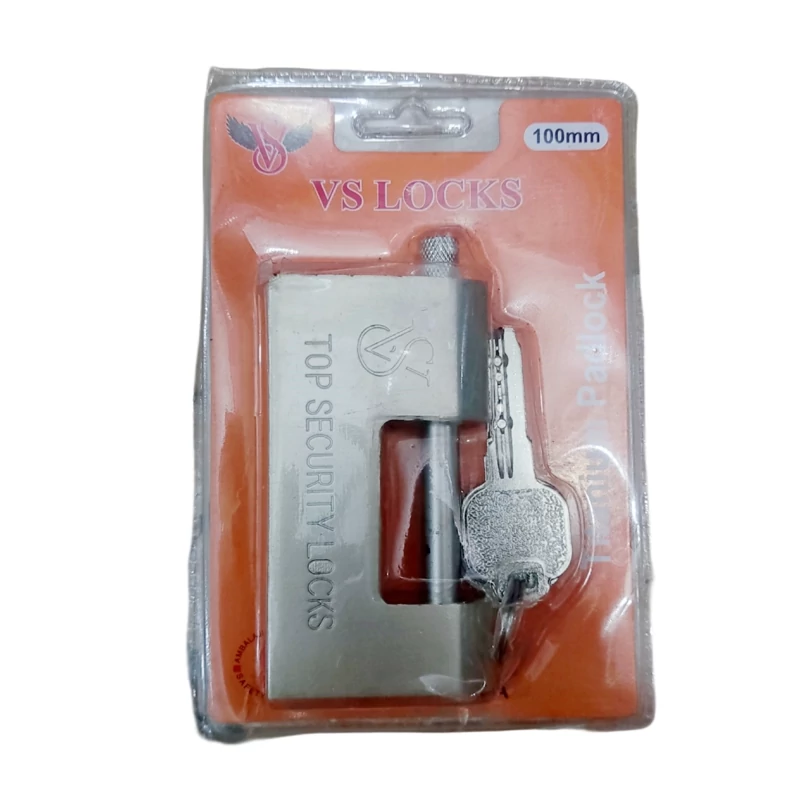 قفل کتابی بزرگ سایز 100 میلی متر مدل padlock