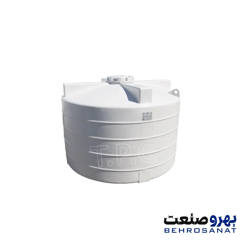 مخزن 5000 لیتری عمودی کوتاه سه لایه طبرستان