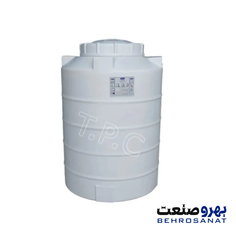 مخزن 350 لیتری عمودی سه لایه طبرستان