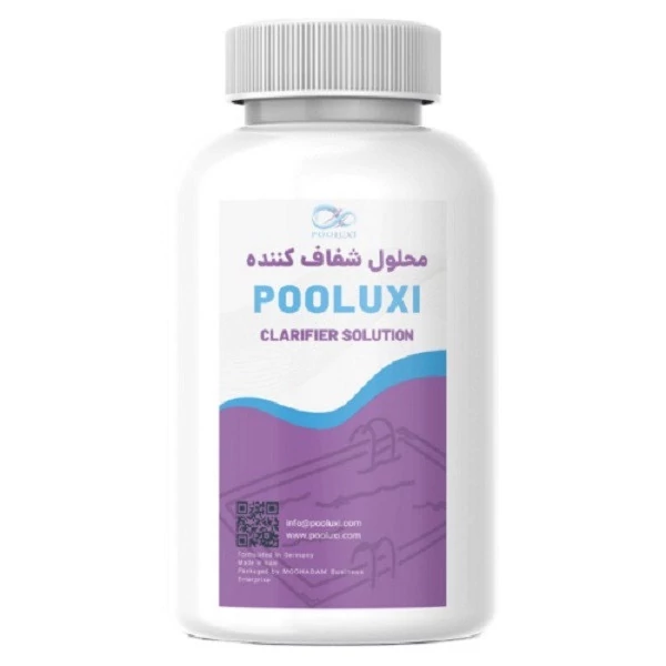 محلول شفاف کننده آب استخر پولکسی مدل 10 حجم 1 لیتر