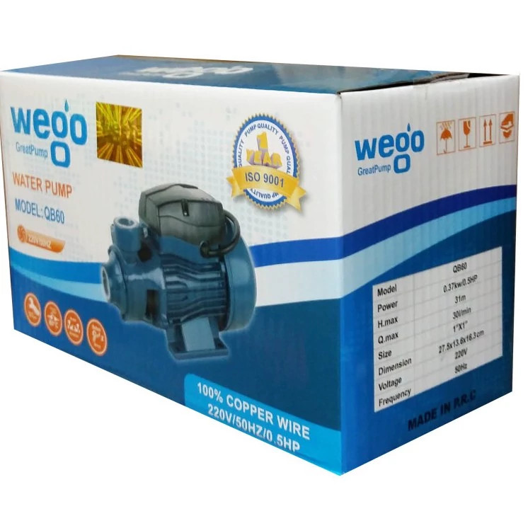 پمپ آب نیم اسب ویگو QB60 (پس کرایه)