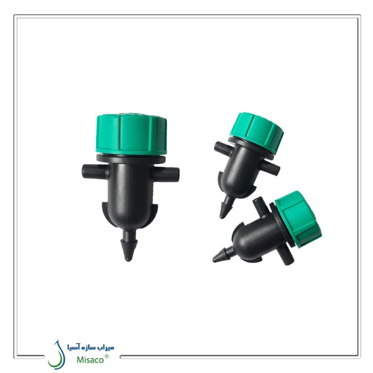 قطره چکان تنظیمی کوزه ای (دوطرفه)(بسته 50 عددی)