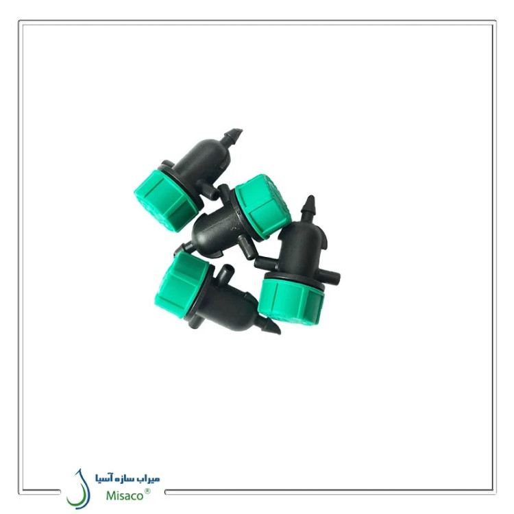 قطره چکان تنظیمی کوزه ای (دوطرفه)(بسته 50 عددی)