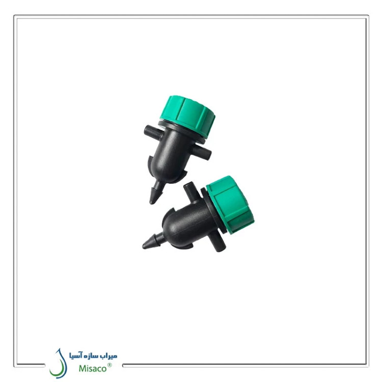 قطره چکان تنظیمی کوزه ای (دوطرفه)(بسته 50 عددی)