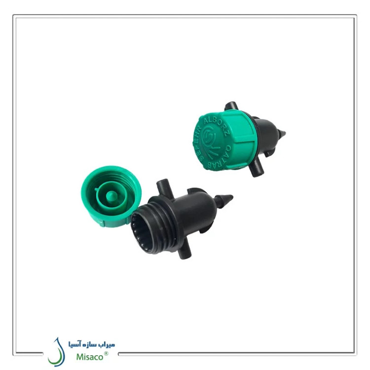 قطره چکان تنظیمی کوزه ای (دوطرفه)(بسته 50 عددی)