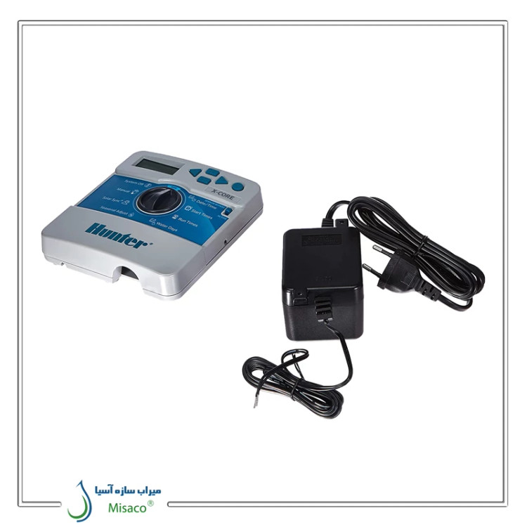 کنترلر آبیاری مدل x-core هانتر 4 ایستگاه - بدون درب