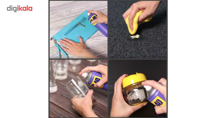 پک اسپری روان کننده WD-40 مدل GUMMY حجم 400 میلی لیتر بسته 3 عددی
