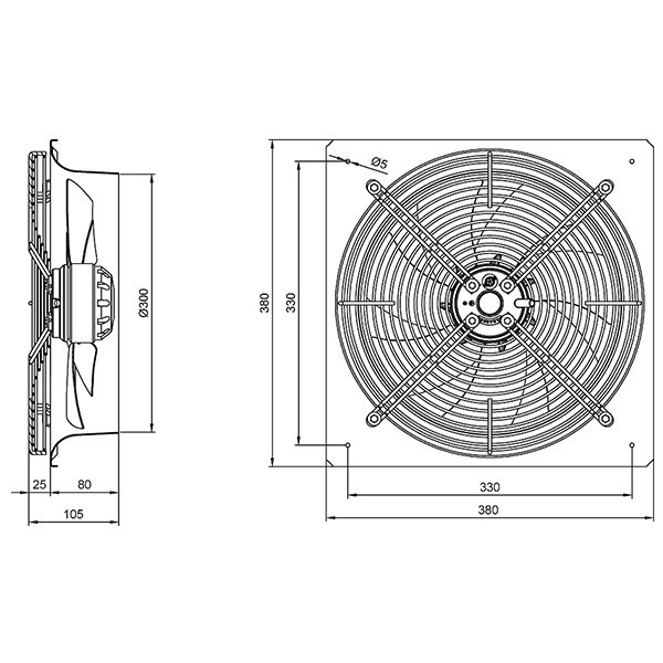 هواکش دمنده مدل VIK-30V2S