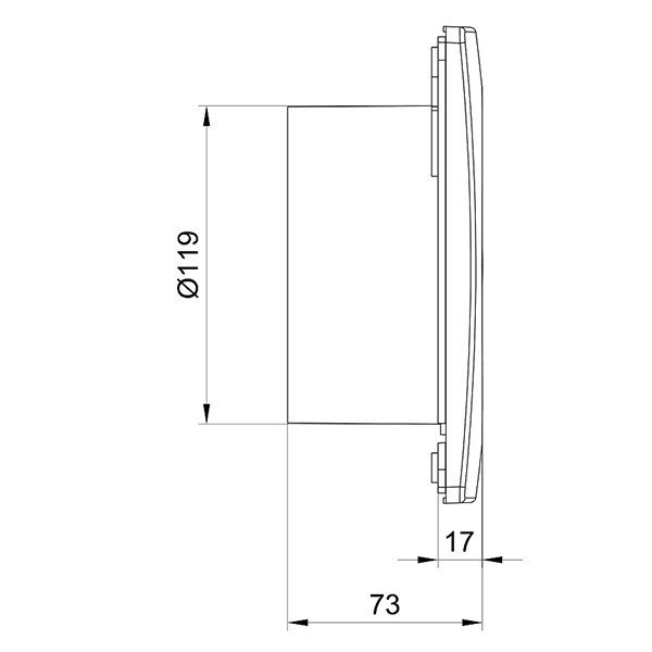 هواکش دمنده مدل VBX-12S2S