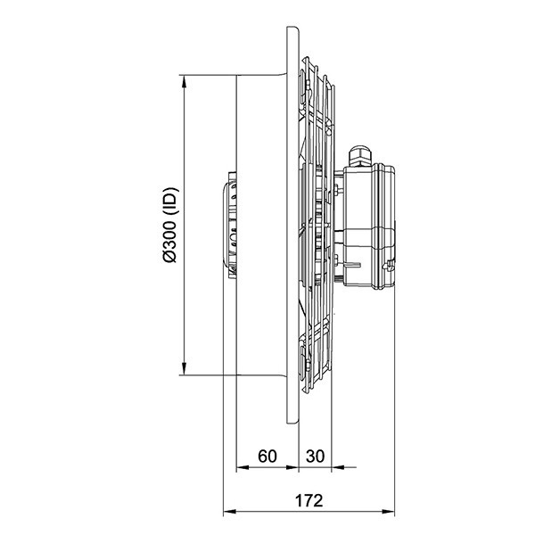 هواکش دمنده مدل VIK-30A6S