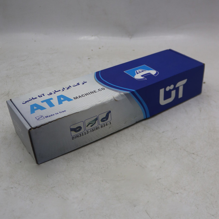 آچار یکسر تخت و یکسر رینگی آتا مدل YP-8-22/12PCS مجموعه 12 عددی