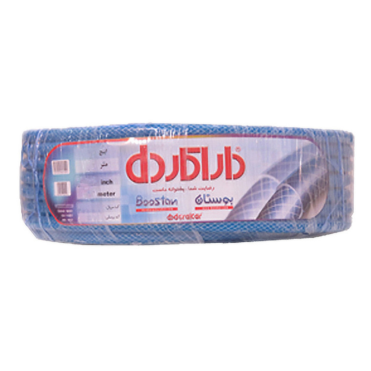 شلنگ آبیاری داراکار مدل بوستان نخ دار کد 3/4inch