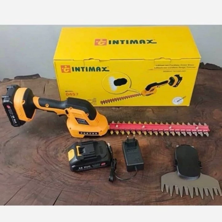 شمشاد زن و چمن زن شارژی 58 ولت اینتیمکس0457