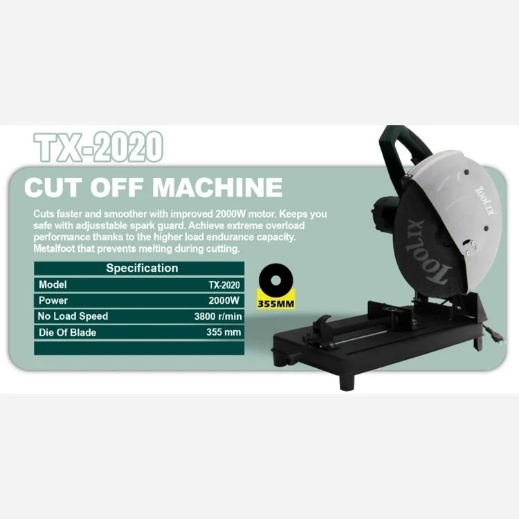 اره پروفیل بر تولیکس 2000 وات مدل TX-2020