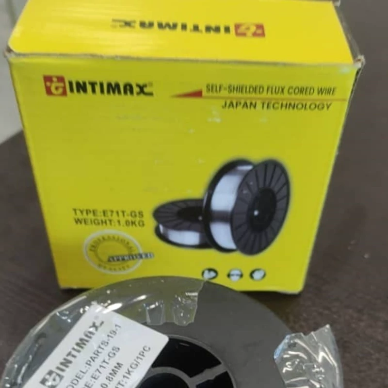 سیم جوش co2 تو پودری اینتی مکس سایز 0.8