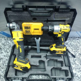 کیت دریل و مینی فرز شارژی(براشلس) دیوالت 88 ولت مدل DW-88CA