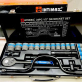 جعبه بکس 24پارچه 1/2 فشار قوی مشکی صنعتی اینتی مکس INTIMAX