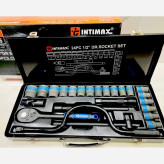 جعبه بکس 24پارچه 1/2 فشار قوی مشکی صنعتی اینتی مکس INTIMAX