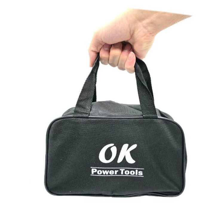 کمپرسور فندکی دوحالته برق شهری و فندکی خودرو OK با کیف حمل برزنتی