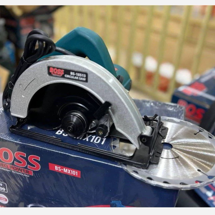 اره گرد بر 185 میلیمتر 900 وات واقعی باس BOSS