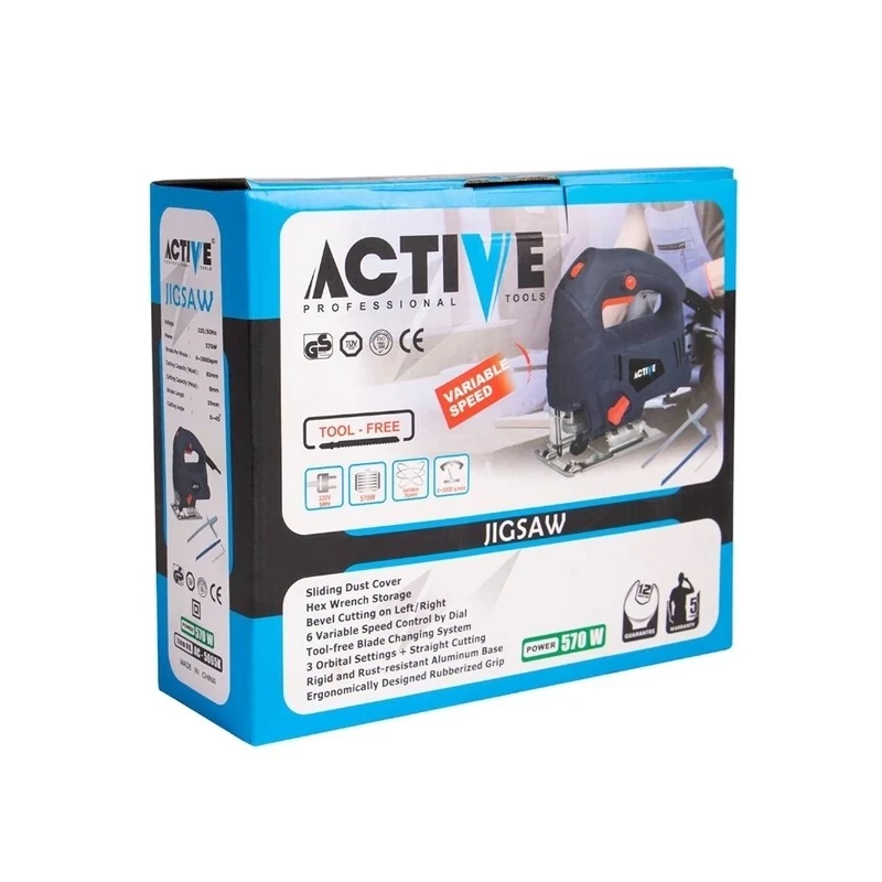 اره عمود بر دیمر دار 570وات واقعی اکتیو مدل ac5065k گارانتی 12ماهه