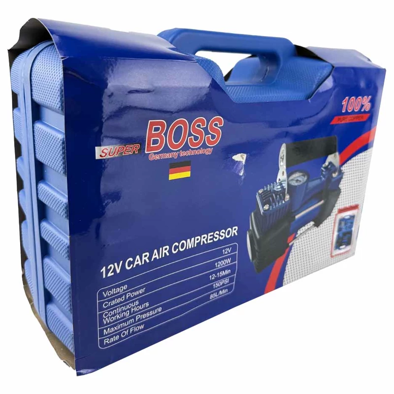 کمپرسور فندکی صنعتی باس مدل 150PSI