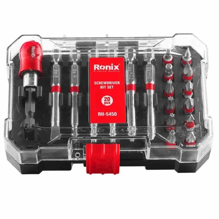 ست سری پیچ گوشتی 20 عددی رونیکس مدل RH-5450