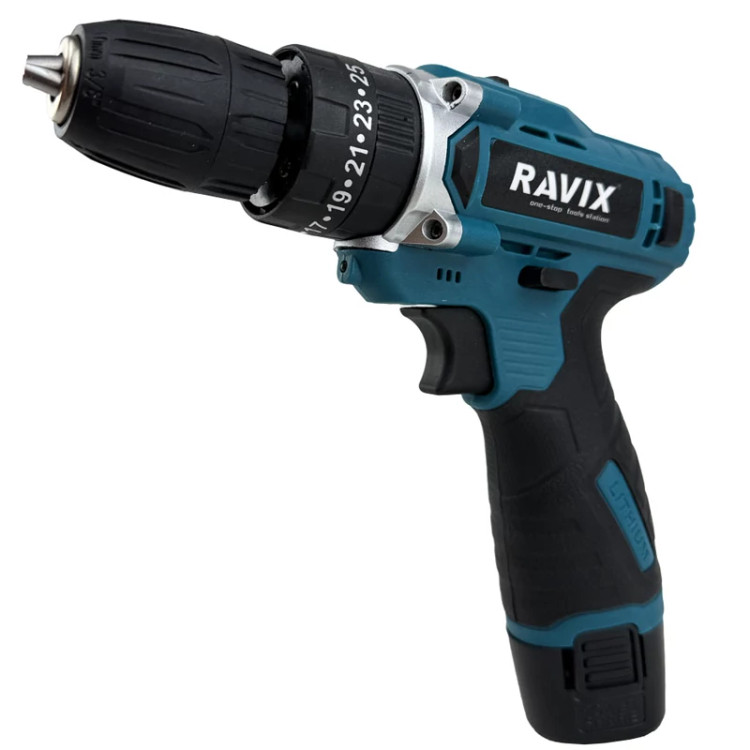 دریل شارژی 12 ولت تک باتری راویکس مدل RX-1235