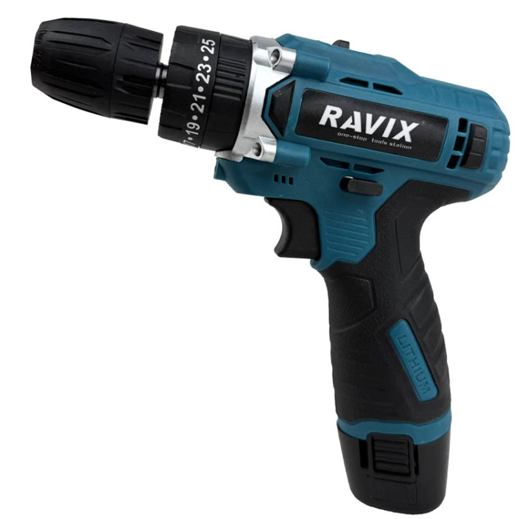 دریل شارژی 12 ولت تک باتری راویکس مدل RX-1235